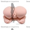 Vagina y ano con pies y vibracion cyber skin